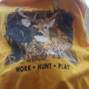 HAYS DEER HUNTING (XL) ORANGE T-SHIRT NEW